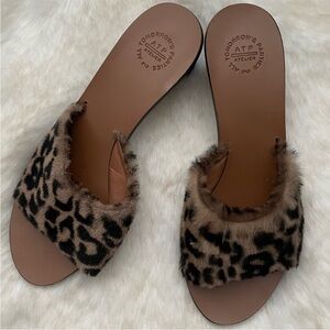 💋 ATP Atelier Leopard Peonia Sandals